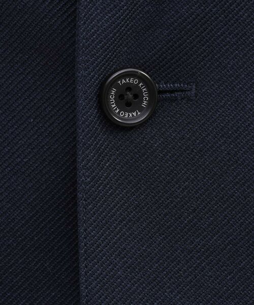 TAKEO KIKUCHI / タケオキクチ レザーブルゾン・ジャケット | ツイルジャージー イタリアンカラージャケット | 詳細22