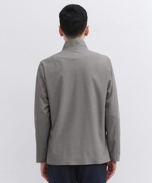 TAKEO KIKUCHI / タケオキクチ レザーブルゾン・ジャケット | ツイルジャージー イタリアンカラージャケット | 詳細4