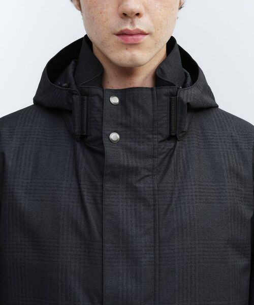 TAKEO KIKUCHI / タケオキクチ レザーブルゾン・ジャケット | 【3WAY】グレンチェック ダウンライナー ブルゾン | 詳細10