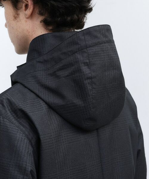 TAKEO KIKUCHI / タケオキクチ レザーブルゾン・ジャケット | 【3WAY】グレンチェック ダウンライナー ブルゾン | 詳細11