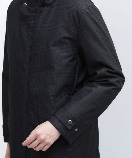 TAKEO KIKUCHI / タケオキクチ レザーブルゾン・ジャケット | 【3WAY】グレンチェック ダウンライナー ブルゾン | 詳細12