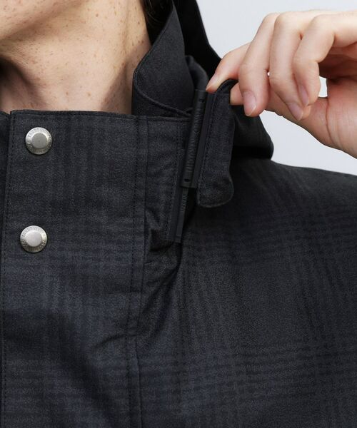 TAKEO KIKUCHI / タケオキクチ レザーブルゾン・ジャケット | 【3WAY】グレンチェック ダウンライナー ブルゾン | 詳細19