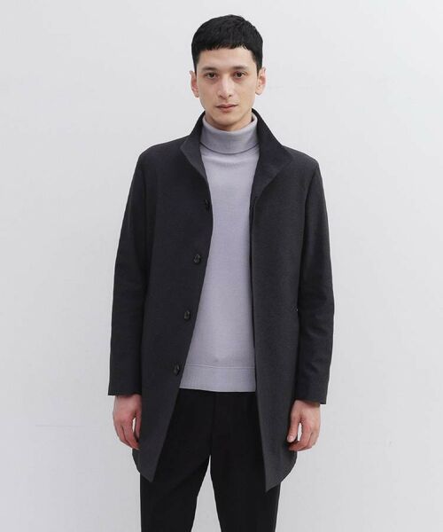 TAKEO KIKUCHI / タケオキクチ その他アウター | 【ダウンライナー付き】ドビースタンドカラーコート | 詳細17