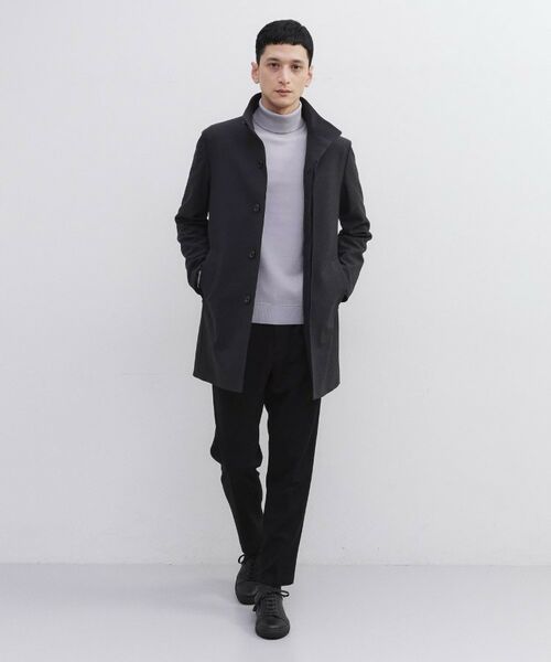 TAKEO KIKUCHI / タケオキクチ その他アウター | 【ダウンライナー付き】ドビースタンドカラーコート | 詳細20