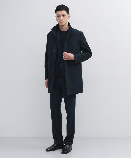 TAKEO KIKUCHI / タケオキクチ その他アウター | 【ダウンライナー付き】ドビースタンドカラーコート | 詳細27