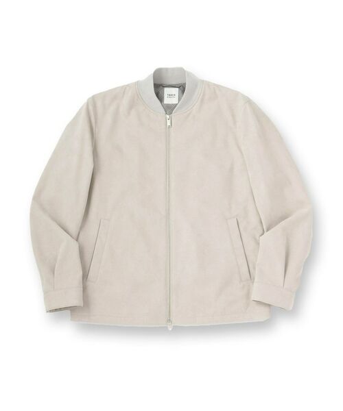 TAKEO KIKUCHI / タケオキクチ レザーブルゾン・ジャケット | アマレッタ(R)スウェード MA-1 ブルゾン | 詳細1