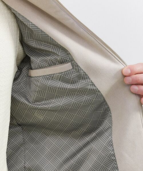 TAKEO KIKUCHI / タケオキクチ レザーブルゾン・ジャケット | アマレッタ(R)スウェード MA-1 ブルゾン | 詳細10