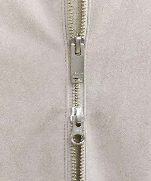 TAKEO KIKUCHI / タケオキクチ レザーブルゾン・ジャケット | アマレッタ(R)スウェード MA-1 ブルゾン | 詳細11