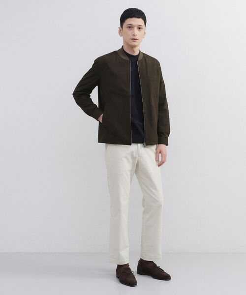 TAKEO KIKUCHI / タケオキクチ レザーブルゾン・ジャケット | アマレッタ(R)スウェード MA-1 ブルゾン | 詳細14
