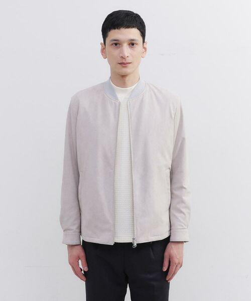 TAKEO KIKUCHI / タケオキクチ レザーブルゾン・ジャケット | アマレッタ(R)スウェード MA-1 ブルゾン | 詳細22