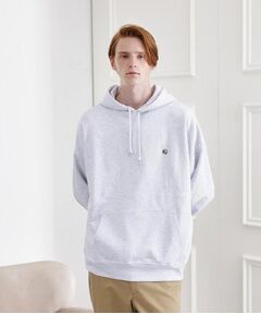 TAKEO KIKUCHI / タケオキクチ パーカー | 【LIMITED】ワンポイント刺繍スウェットパーカー