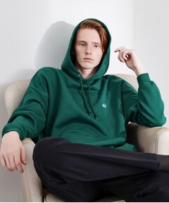 TAKEO KIKUCHI / タケオキクチ パーカー | 【LIMITED】ワンポイント刺繍スウェットパーカー