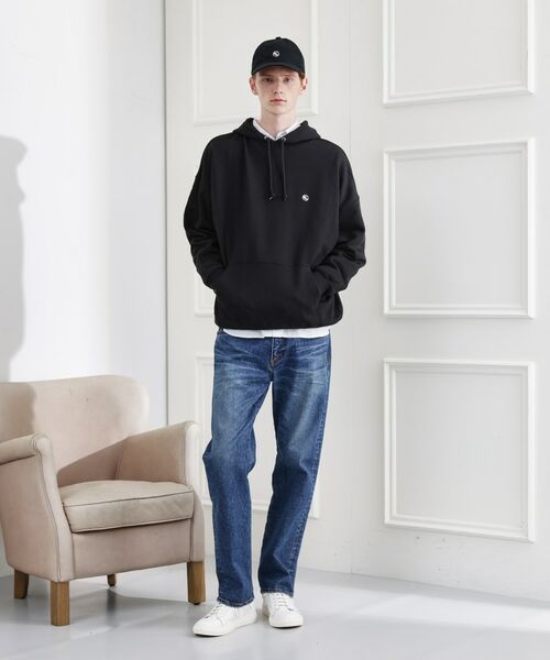 TAKEO KIKUCHI / タケオキクチ パーカー | 【LIMITED】ワンポイント刺繍スウェットパーカー | 詳細16