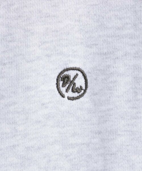 TAKEO KIKUCHI / タケオキクチ パーカー | 【LIMITED】ワンポイント刺繍スウェットパーカー | 詳細7