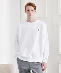 TAKEO KIKUCHI / タケオキクチ スウェット | 【LIMITED】ワンポイント刺繍スウェットトレーナー