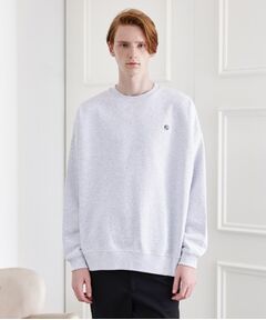 TAKEO KIKUCHI / タケオキクチ スウェット | 【LIMITED】ワンポイント刺繍スウェットトレーナー