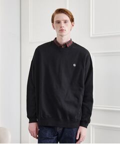 TAKEO KIKUCHI / タケオキクチ スウェット | 【LIMITED】ワンポイント刺繍スウェットトレーナー