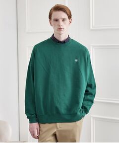 TAKEO KIKUCHI / タケオキクチ スウェット | 【LIMITED】ワンポイント刺繍スウェットトレーナー