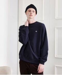 TAKEO KIKUCHI / タケオキクチ スウェット | 【LIMITED】ワンポイント刺繍スウェットトレーナー