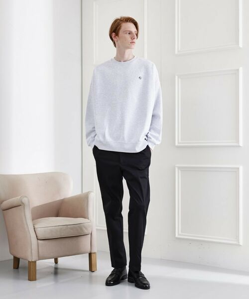 TAKEO KIKUCHI / タケオキクチ スウェット | 【LIMITED】ワンポイント刺繍スウェットトレーナー | 詳細12