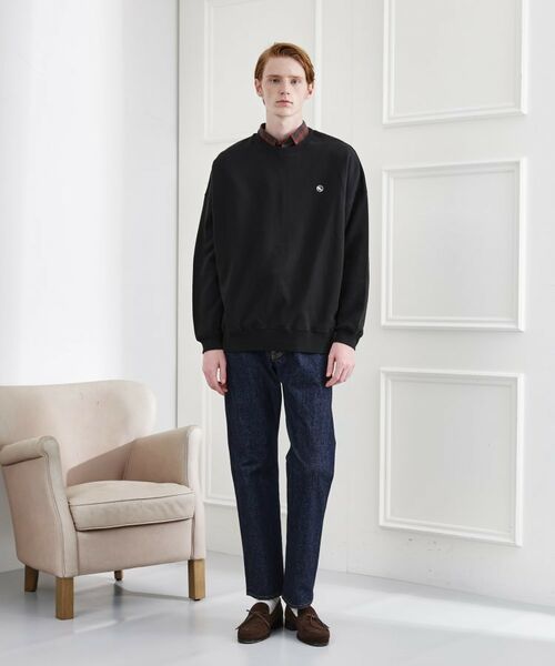 TAKEO KIKUCHI / タケオキクチ スウェット | 【LIMITED】ワンポイント刺繍スウェットトレーナー | 詳細14