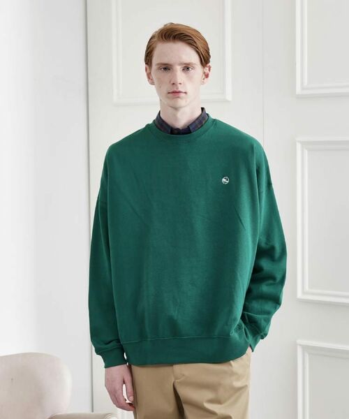 TAKEO KIKUCHI / タケオキクチ スウェット | 【LIMITED】ワンポイント刺繍スウェットトレーナー | 詳細17