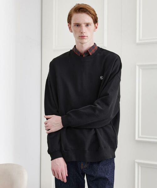 TAKEO KIKUCHI / タケオキクチ スウェット | 【LIMITED】ワンポイント刺繍スウェットトレーナー | 詳細20