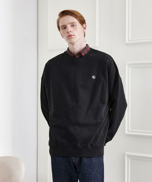 TAKEO KIKUCHI / タケオキクチ スウェット | 【LIMITED】ワンポイント刺繍スウェットトレーナー | 詳細21