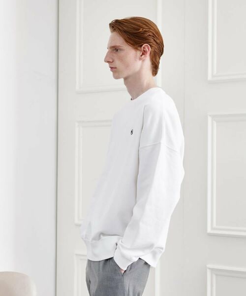 TAKEO KIKUCHI / タケオキクチ スウェット | 【LIMITED】ワンポイント刺繍スウェットトレーナー | 詳細24