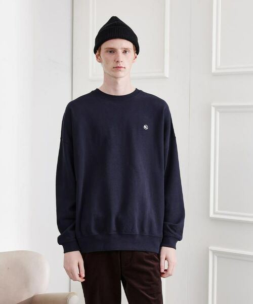 TAKEO KIKUCHI / タケオキクチ スウェット | 【LIMITED】ワンポイント刺繍スウェットトレーナー | 詳細27