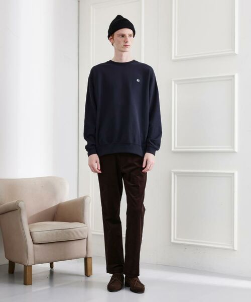 TAKEO KIKUCHI / タケオキクチ スウェット | 【LIMITED】ワンポイント刺繍スウェットトレーナー | 詳細28