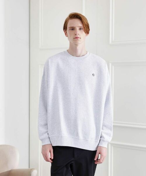 TAKEO KIKUCHI / タケオキクチ スウェット | 【LIMITED】ワンポイント刺繍スウェットトレーナー | 詳細29