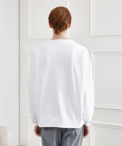 TAKEO KIKUCHI / タケオキクチ スウェット | 【LIMITED】ワンポイント刺繍スウェットトレーナー | 詳細3