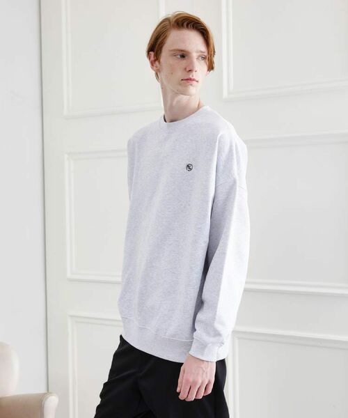 TAKEO KIKUCHI / タケオキクチ スウェット | 【LIMITED】ワンポイント刺繍スウェットトレーナー | 詳細30