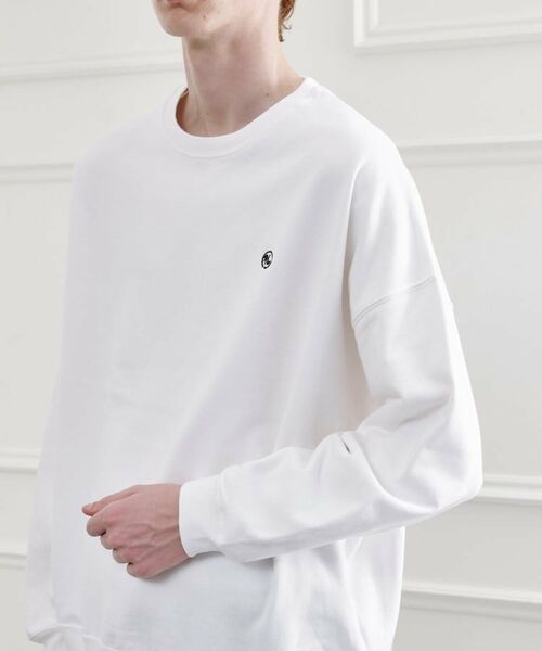 TAKEO KIKUCHI / タケオキクチ スウェット | 【LIMITED】ワンポイント刺繍スウェットトレーナー | 詳細5