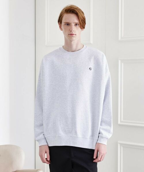 TAKEO KIKUCHI/タケオキクチ 【LIMITED】ワンポイント刺繍スウェットトレーナー ライトグレー(011) 04(LL) TAKEO KIKUCHI/タケオキクチ 【LIMITED】ワンポイント刺繍スウェットトレーナー ライトグレー(011) 04(LL)