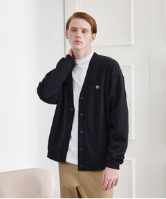 TAKEO KIKUCHI / タケオキクチ カーディガン・ボレロ | 【LIMITED】ワンポイント刺繍スウェットカーディガン