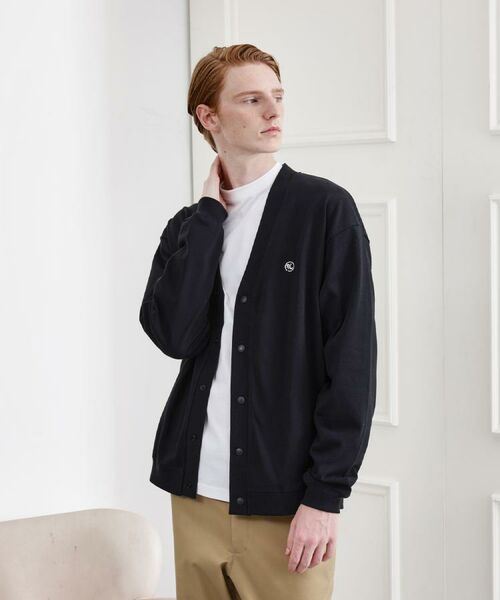 TAKEO KIKUCHI / タケオキクチ カーディガン・ボレロ | 【LIMITED】ワンポイント刺繍スウェットカーディガン | 詳細11