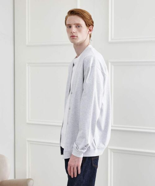 TAKEO KIKUCHI / タケオキクチ カーディガン・ボレロ | 【LIMITED】ワンポイント刺繍スウェットカーディガン | 詳細16