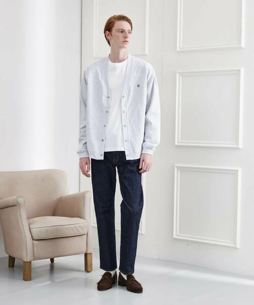 TAKEO KIKUCHI / タケオキクチ カーディガン・ボレロ | 【LIMITED】ワンポイント刺繍スウェットカーディガン | 詳細17