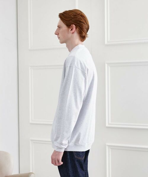 TAKEO KIKUCHI / タケオキクチ カーディガン・ボレロ | 【LIMITED】ワンポイント刺繍スウェットカーディガン | 詳細2