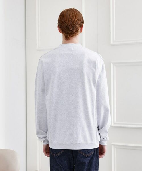 TAKEO KIKUCHI / タケオキクチ カーディガン・ボレロ | 【LIMITED】ワンポイント刺繍スウェットカーディガン | 詳細3