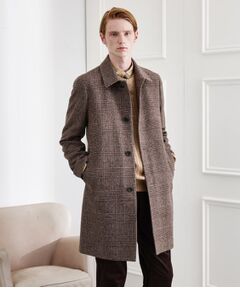 TAKEO KIKUCHI / タケオキクチ ステンカラーコート | 【LIMITED】ウール混ステンカラーコート