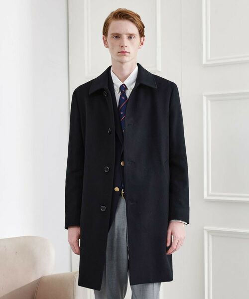 TAKEO KIKUCHI / タケオキクチ ステンカラーコート | 【LIMITED】ウール混ステンカラーコート | 詳細16