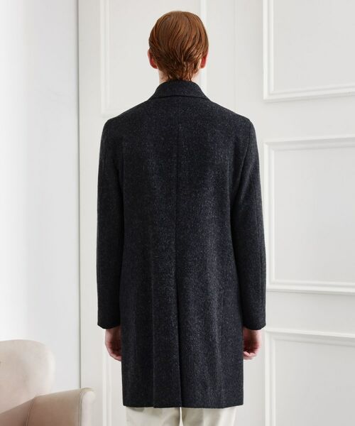 TAKEO KIKUCHI / タケオキクチ ステンカラーコート | 【LIMITED】ウール混ステンカラーコート | 詳細4
