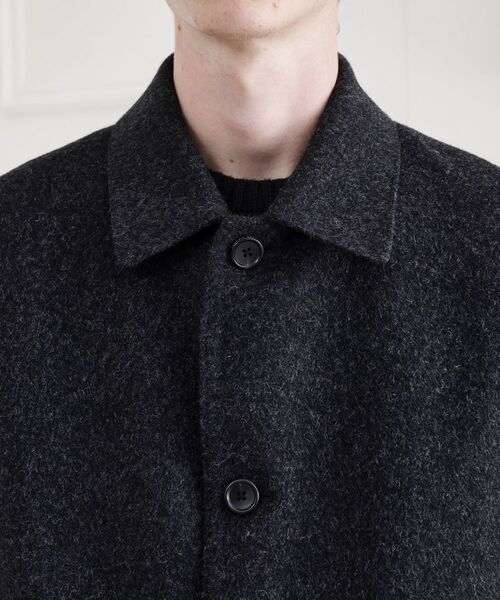 TAKEO KIKUCHI / タケオキクチ ステンカラーコート | 【LIMITED】ウール混ステンカラーコート | 詳細5