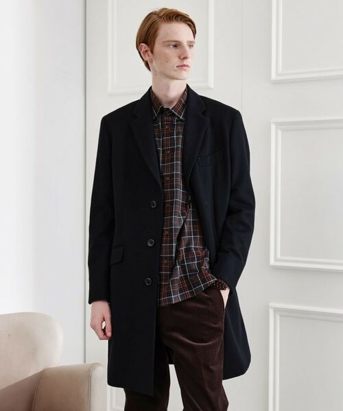 TAKEO KIKUCHI / タケオキクチ その他アウター | 【LIMITED】ウール混チェスターコート | 詳細12