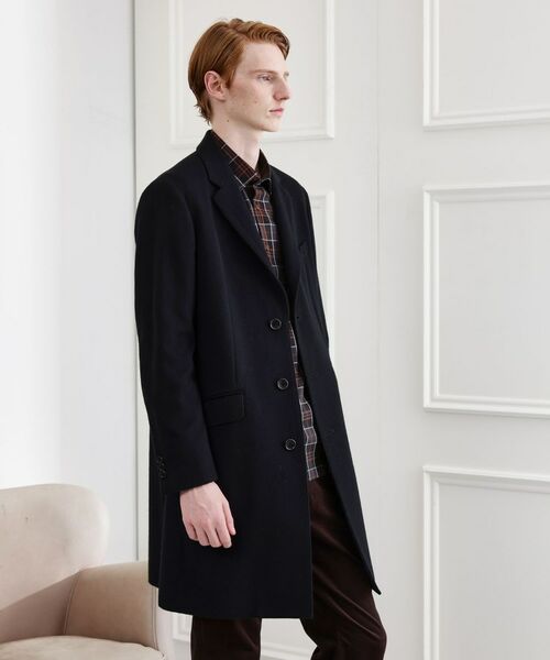 TAKEO KIKUCHI / タケオキクチ その他アウター | 【LIMITED】ウール混チェスターコート | 詳細13