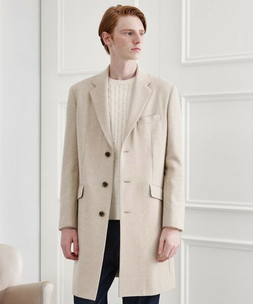 TAKEO KIKUCHI / タケオキクチ その他アウター | 【LIMITED】ウール混チェスターコート | 詳細16