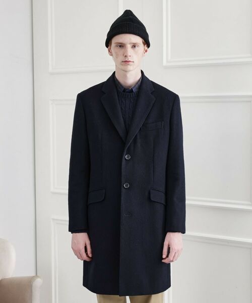 TAKEO KIKUCHI / タケオキクチ その他アウター | 【LIMITED】ウール混チェスターコート | 詳細2